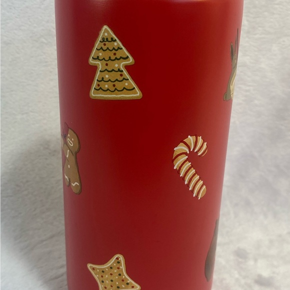 Starbucks 2025 Holiday Red Gingerbread Cookie SS Tumbler NWOT - Picture 4 of 10
